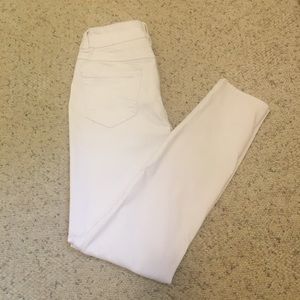 White skinny jeans!